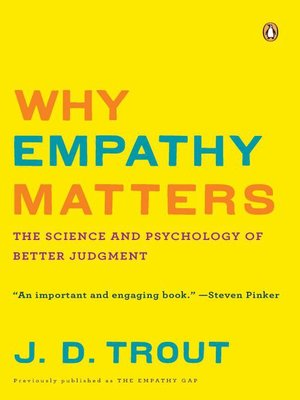 cover image of Why Empathy Matters